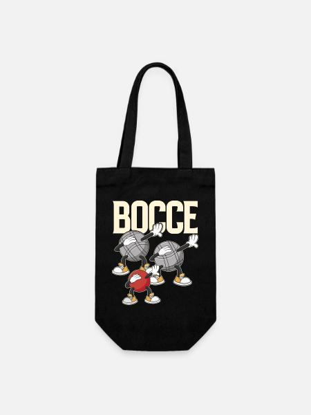 Dabbing Bocce Ball con Jack Bocci Dab Gioco Bocce - Sacchetto regalo per bottiglie - nero