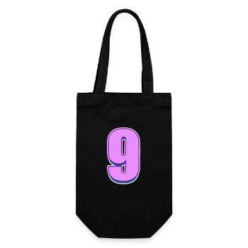 9 - Sac à bouteille - noir - Devant