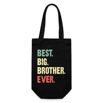 Le meilleur Big Brother de tous les temps! Meilleur Big Brother de tous les temps - Sac à bouteille - noir - Devant