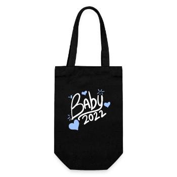 Bébé Jeune Fils 2022 - Naissance Enceinte 2022 - Sac à bouteille - noir - Devant