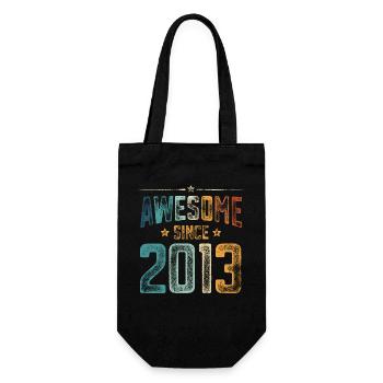 2013 Naissance Année de naissance - Sac à bouteille - noir - Devant