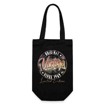 1969 Année de naissance Anniversaire Vintage - Sac à bouteille - noir - Devant