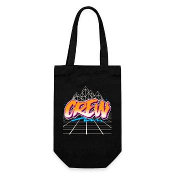 Crew - Gift Bag for Bottles - black - Front