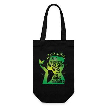 Elle se souvenait de qui elle était - Sac à bouteille - noir - Devant