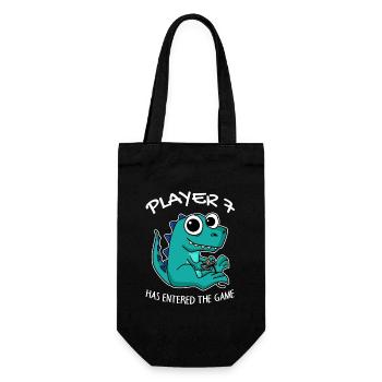 Player 7 has entered the game Baby - Gift Bag for Bottles - black - Front