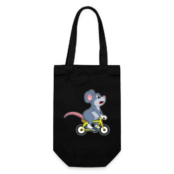 Mouse Bike - Gift Bag for Bottles - black - Front