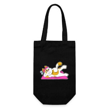 Gymnastique de fitness yoga pour chats - Sac à bouteille - noir - Devant