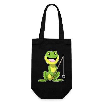Frog Angler Fishing Rod Fishing Rod - Gift Bag for Bottles - black - Front