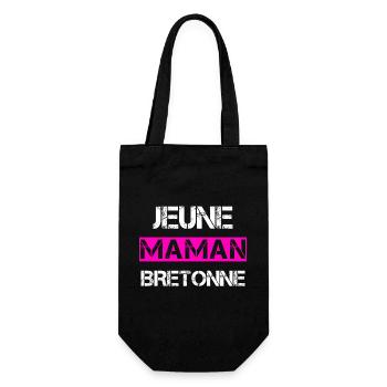 Jeune Maman Bretonne - Sac à bouteille - noir - Devant
