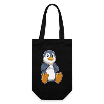 Penguin Coffee Mug - Gift Bag for Bottles - black - Front