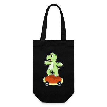 Tortue Skater Skateboard - Sac à bouteille - noir - Devant