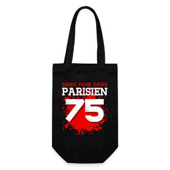 Sang Pour Sang Parisien - 75 - Sac à bouteille - noir - Devant