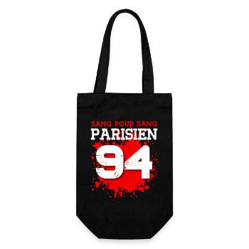 Sang Pour Sang Parisien - 94 - Sac à bouteille - noir - Devant