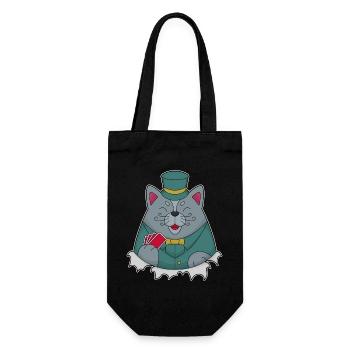Cat Poker Cartes de poker - Sac à bouteille - noir - Devant