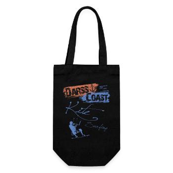 DarssCoast - Kite Surfing - Geschenkbeutel für Flaschen - Schwarz - Vorne