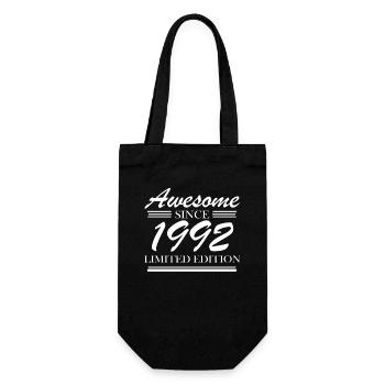 1992 - Gift Bag for Bottles - black - Front