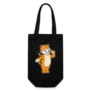 Brosse à dents Tigre - Sac à bouteille - noir - Devant