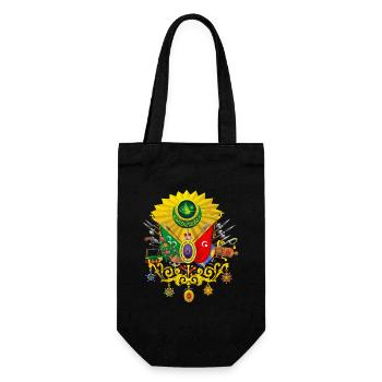 Ottoman Empire- Osmanli Armasi - Tura Türk - Geschenkbeutel für Flaschen - Schwarz - Vorne