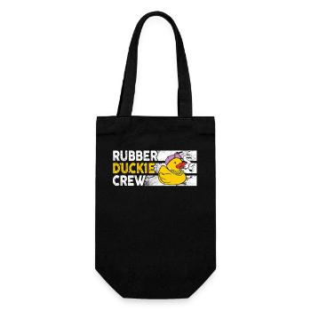 Rubber Duck Rubber Duckie Crew - Geschenkbeutel für Flaschen - Schwarz - Vorne