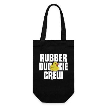 Rubber Duck Rubber Duckie Crew - Geschenkbeutel für Flaschen - Schwarz - Vorne