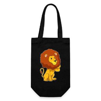 Coiffure Lion Afro - Sac à bouteille - noir - Devant