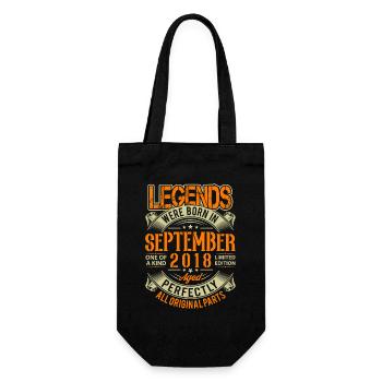 Légende d’anniversaire de septembre 2018 - Sac à bouteille - noir - Devant
