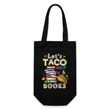Faisons taco bout books amateurs de livres - Sac à bouteille - noir - Devant
