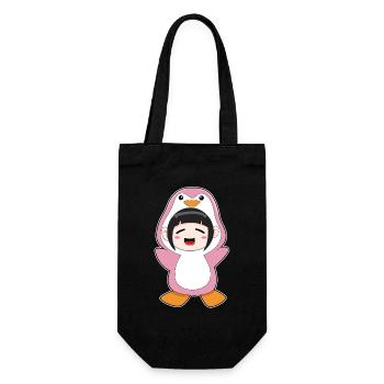 Costume de Fille Pingouin - Sac à bouteille - noir - Devant