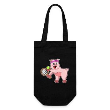Raquette de tennis Pig - Sac à bouteille - noir - Devant