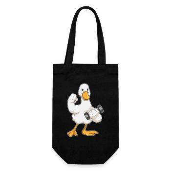 Culturiste Dumbbell Dumb Bodybuilding - Sac à bouteille - noir - Devant