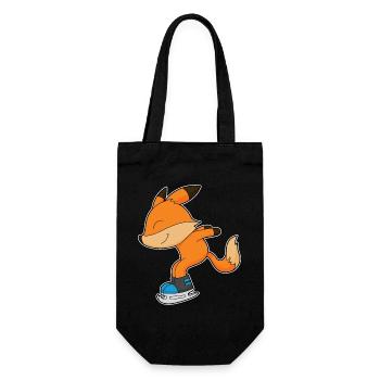 Fuchs Eislaufen Schlittschuhe - Gift Bag for Bottles - black - Front