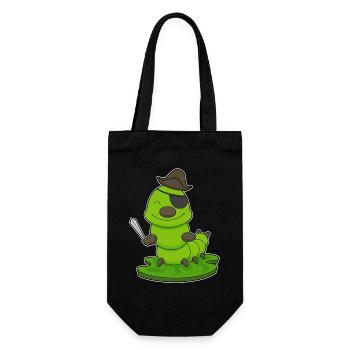 Épée de pirate chenille - Sac à bouteille - noir - Devant