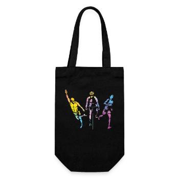 Watercolors Women Triathlon - Gift Bag for Bottles - black - Front