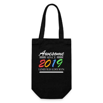 2019 - Gift Bag for Bottles - black - Front