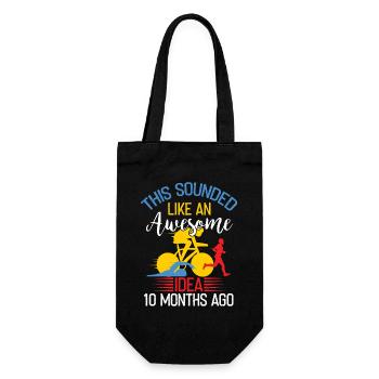Idée géniale il y a 10 mois Triathlon - Sac à bouteille - noir - Devant
