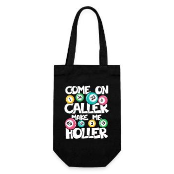 COME ON CALLER MAKE ME HOLLER - Geschenkbeutel für Flaschen - Schwarz - Vorne