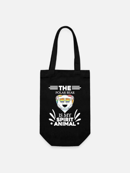 Ours polaire Ours polaire Ours polaire - Sac à bouteille - noir