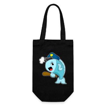 Police de la Pêche de la Police de la Bâton - Sac à bouteille - noir - Devant