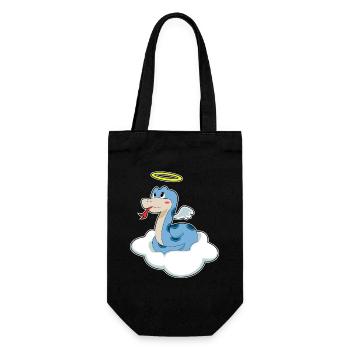 Snake Cloud - Gift Bag for Bottles - black - Front