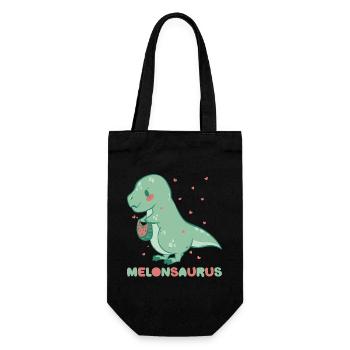 Pastèque pastèque végétarienne T Rex - Sac à bouteille - noir - Devant