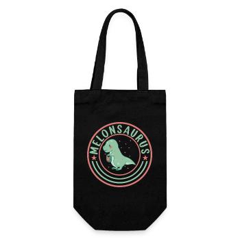 Pastèque pastèque végétarienne T Rex - Sac à bouteille - noir - Devant