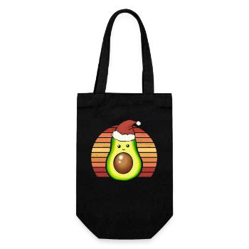 Chapeau de Noël d’avocat Cadeau de Noël - Sac à bouteille - noir - Devant