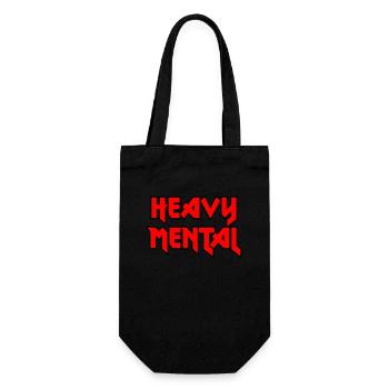 Heavy Metal - médium lourd - Sac à bouteille - noir - Devant