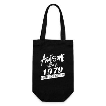 1979 - Gift Bag for Bottles - black - Front