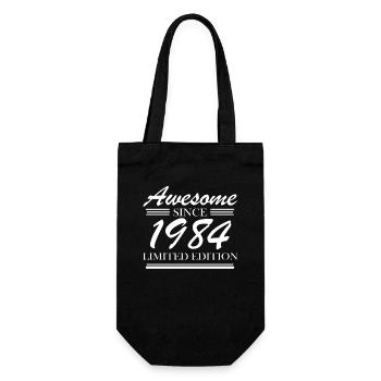 1984 - Geschenkbeutel für Flaschen - Schwarz - Vorne