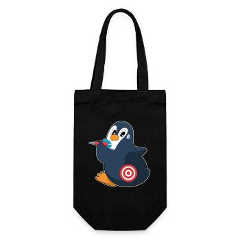 Penguin Dart Dart Dartboard - Sac à bouteille - noir - Devant