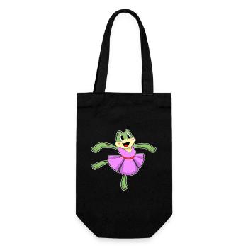 Danse ballerine de la grenouille - Sac à bouteille - noir - Devant