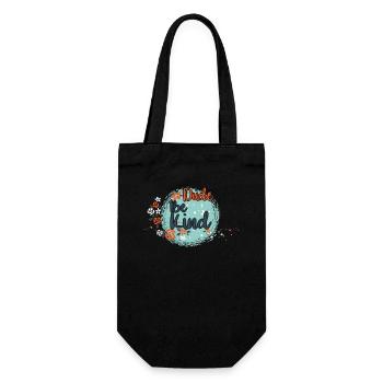 Dude Be Kind No Bullying - Gift Bag for Bottles - black - Front