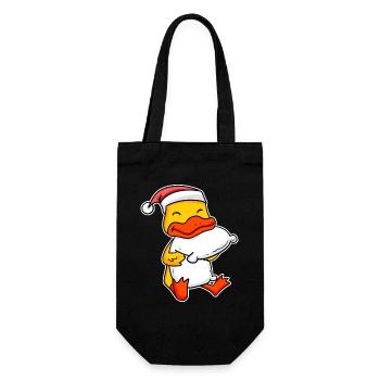 Canard Noël Sommeil Sommeil Sommeil - Sac à bouteille - noir - Devant