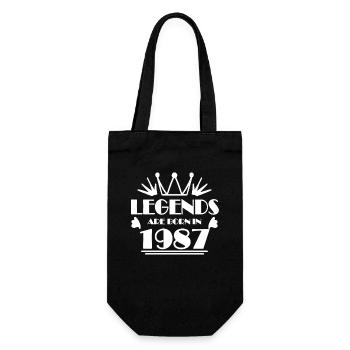 1987 - Né en 1987 - Sac à bouteille - noir - Devant